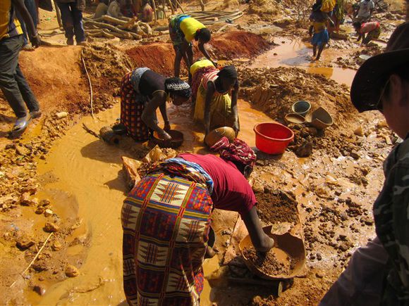 沙金提取 沙金提取